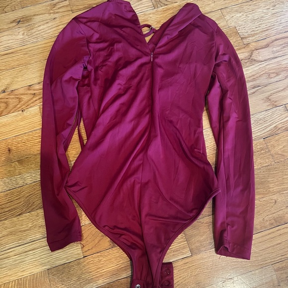 Carmar Lace Up Bodysuit - Picture 2 of 3